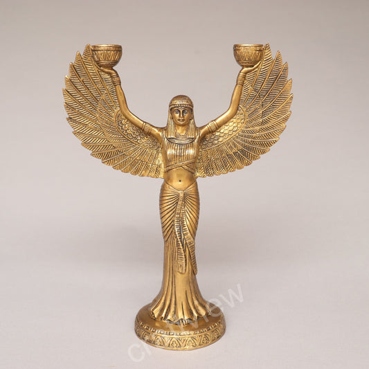 Brass Vintage Victorian Candle Stand