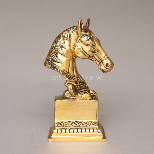 Galloping Through Brass Tabletop Décor