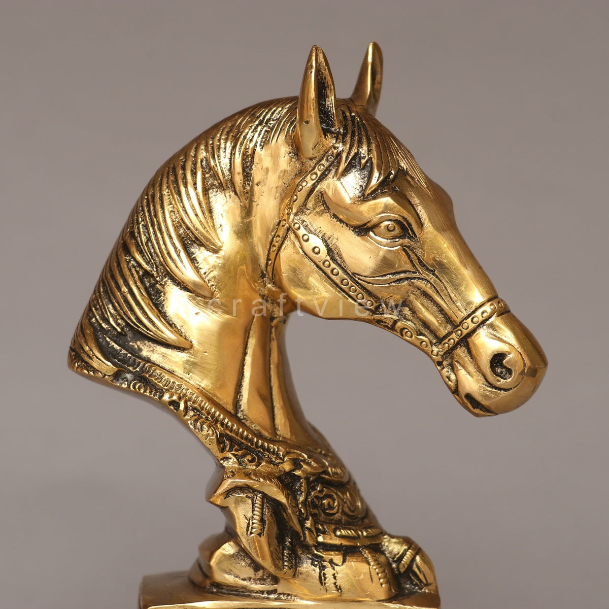 Galloping Through Brass Tabletop Décor