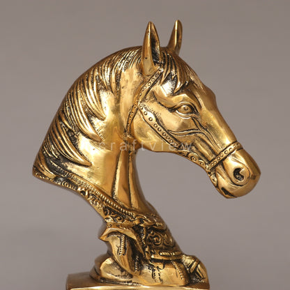 Galloping Through Brass Tabletop Décor