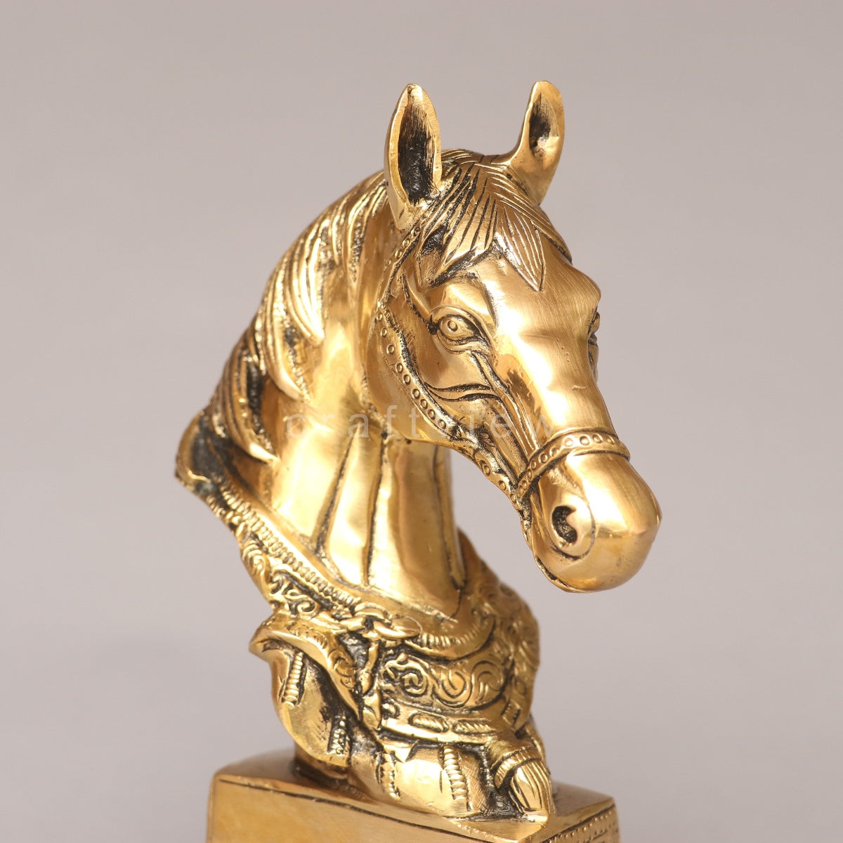 Galloping Through Brass Tabletop Décor
