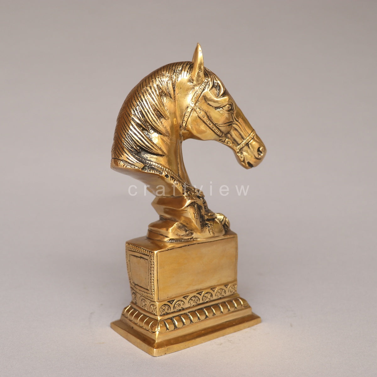 Galloping Through Brass Tabletop Décor
