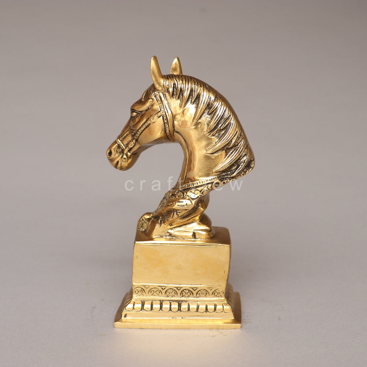 Galloping Through Brass Tabletop Décor