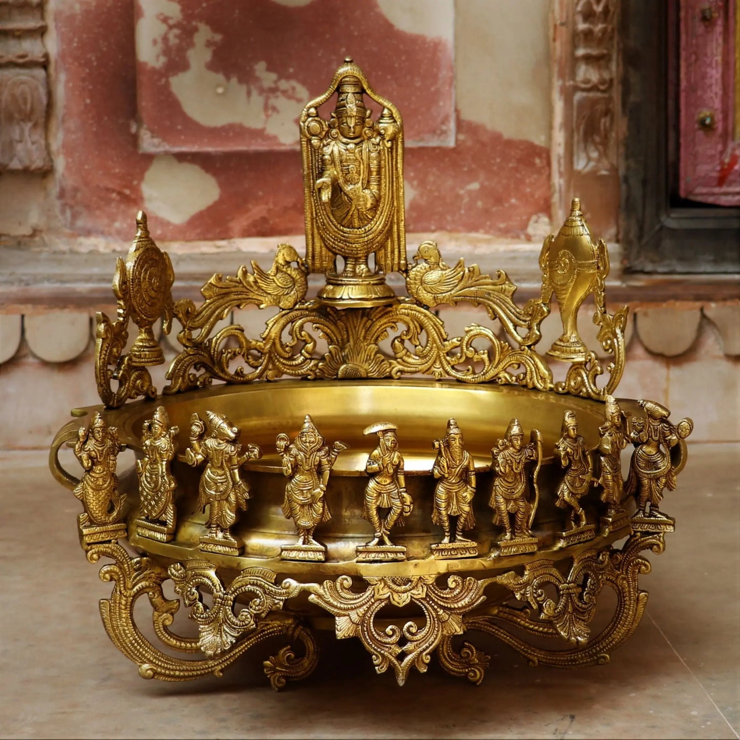 explore the hand picked collection of brass statues and décor