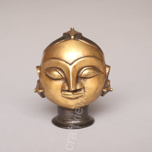 Brass Gauri Mukhalingam Decorative Head