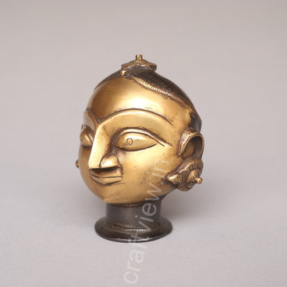 Brass Gauri Mukhalingam Decorative Head