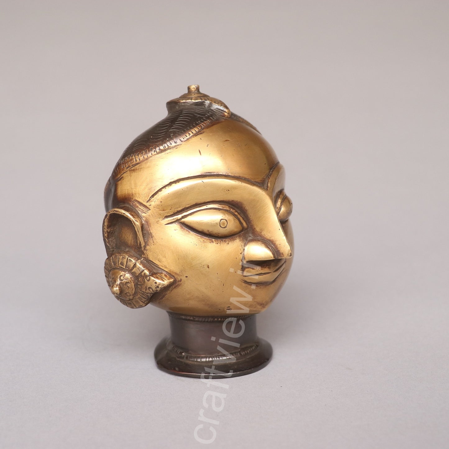 Brass Gauri Mukhalingam Decorative Head