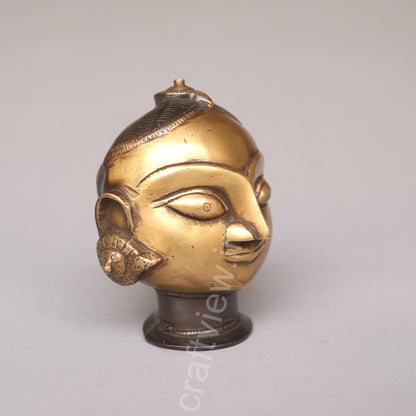 Brass Gauri Mukhalingam Decorative Head