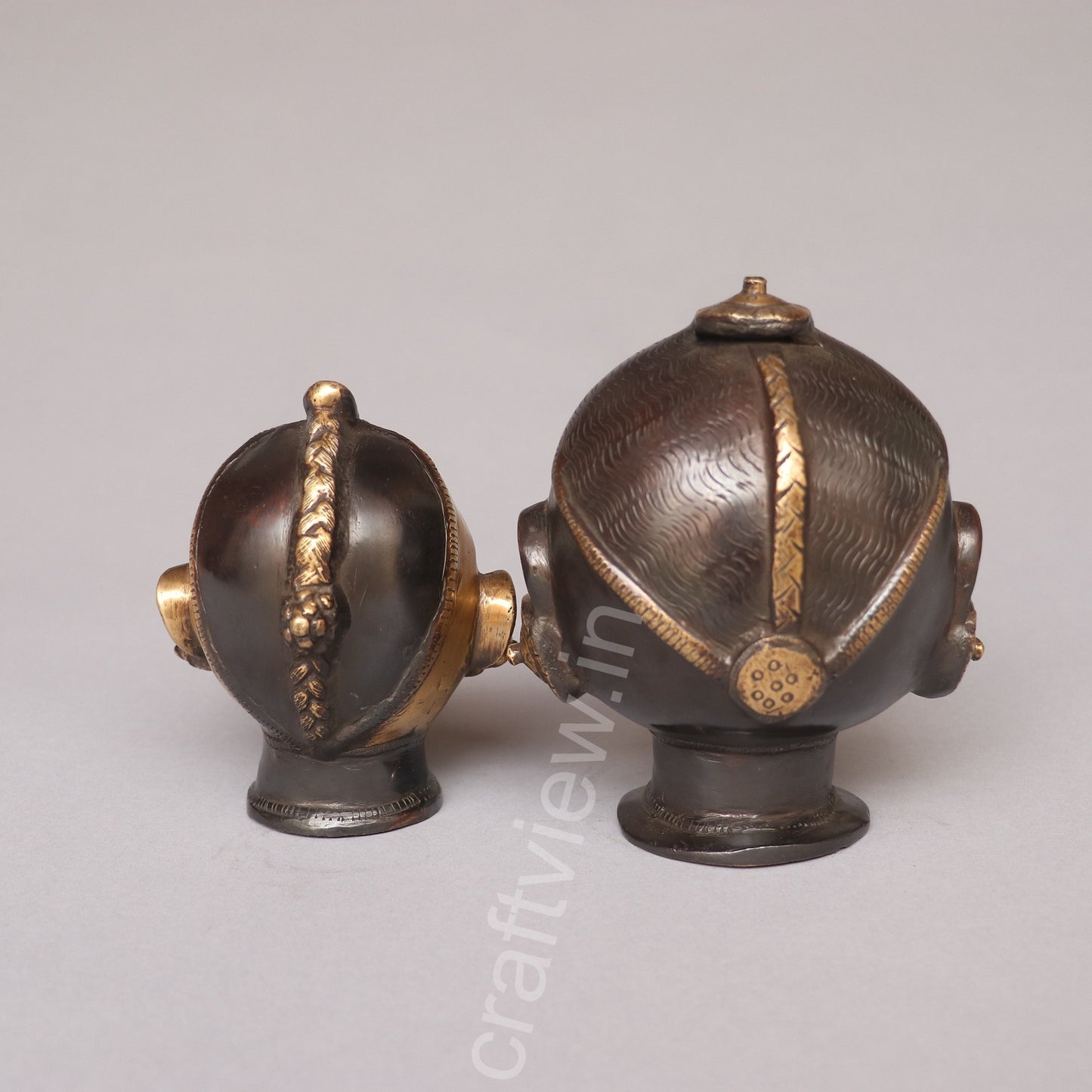 Brass Gauri Heads Mukhalingam