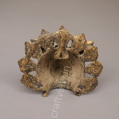Brass Varaha Mask for Timeless Wall Decoration