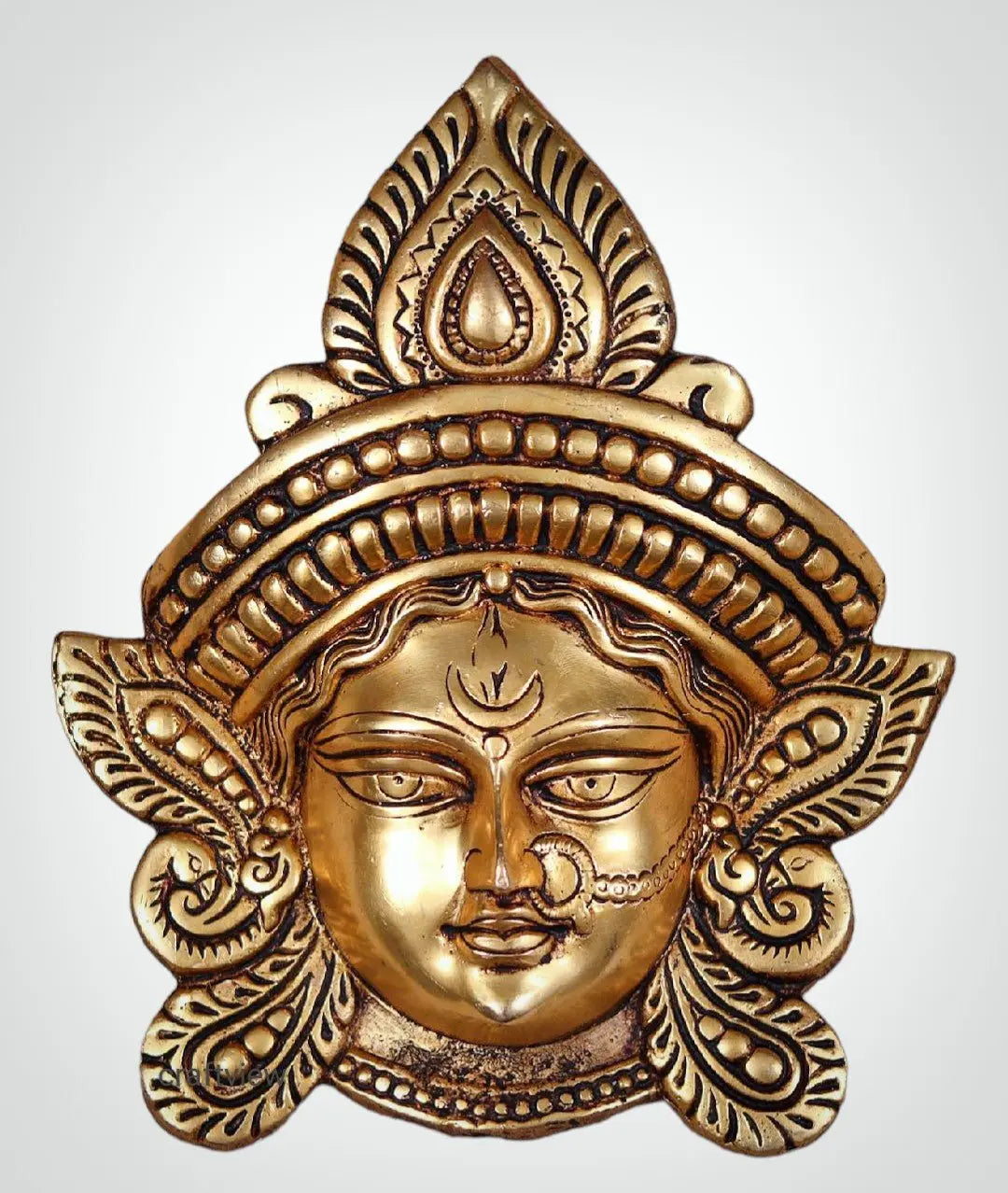 Goddess Durga Wall Hanging Mask craftsview