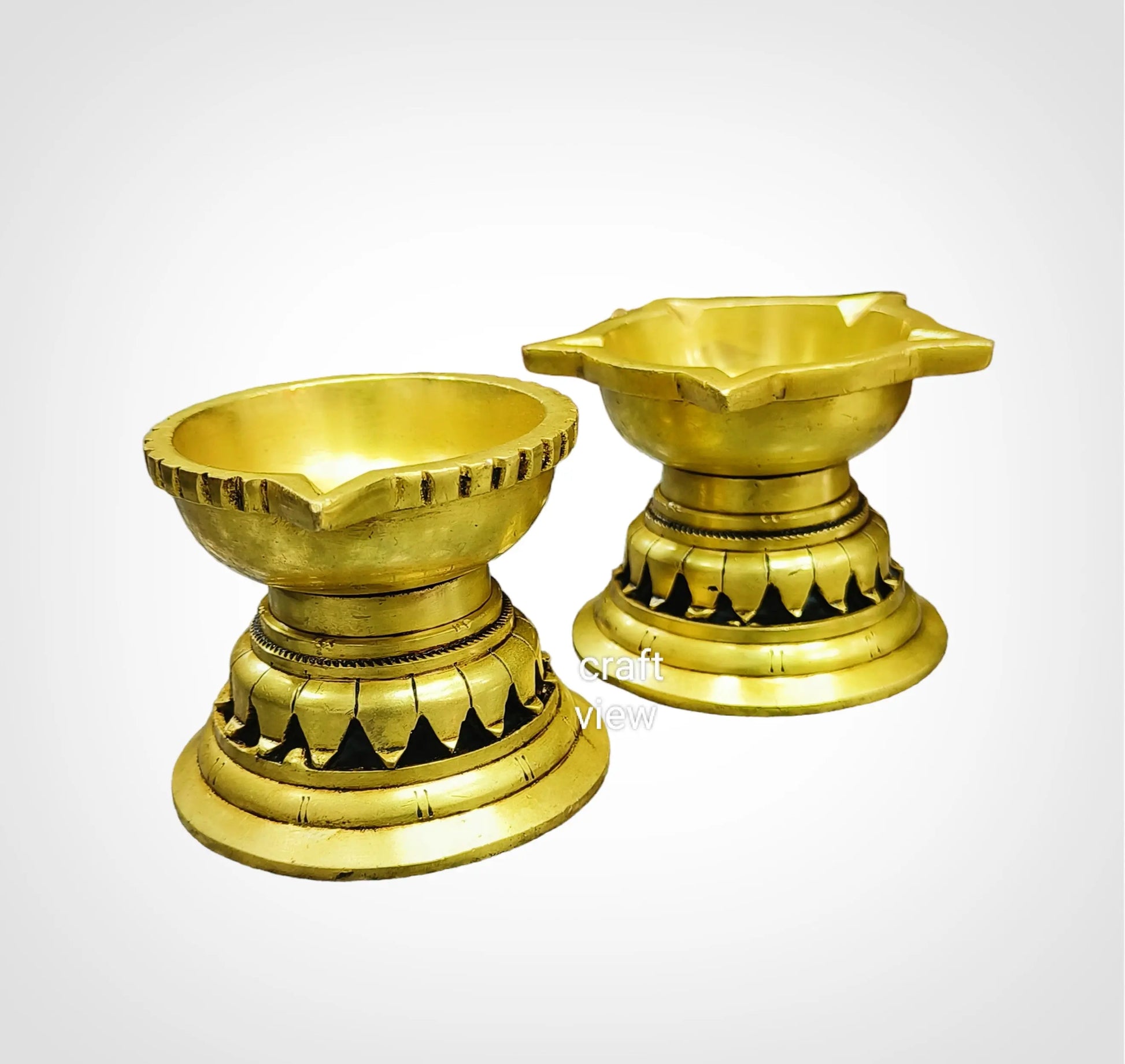 exquisite piece of artistic brass oil lamp set craftsview