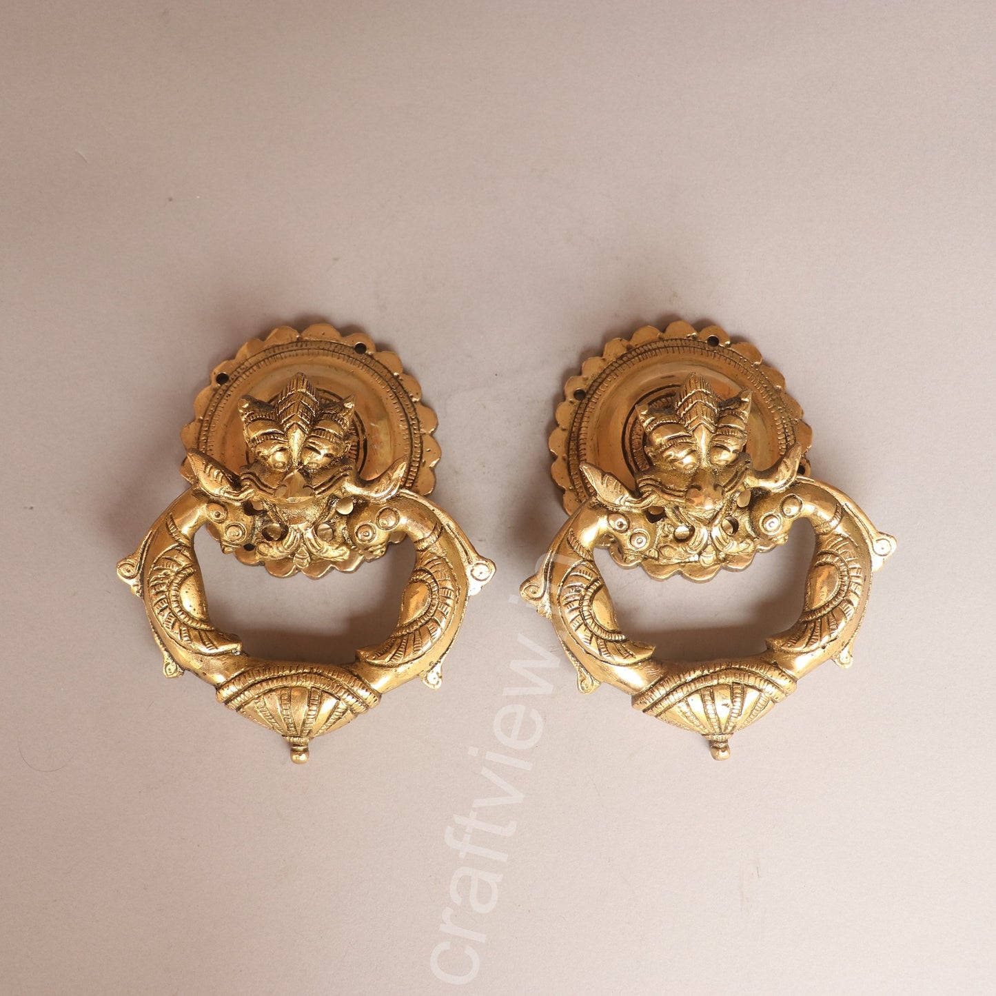 Exquisite Brass Décor Door Knock