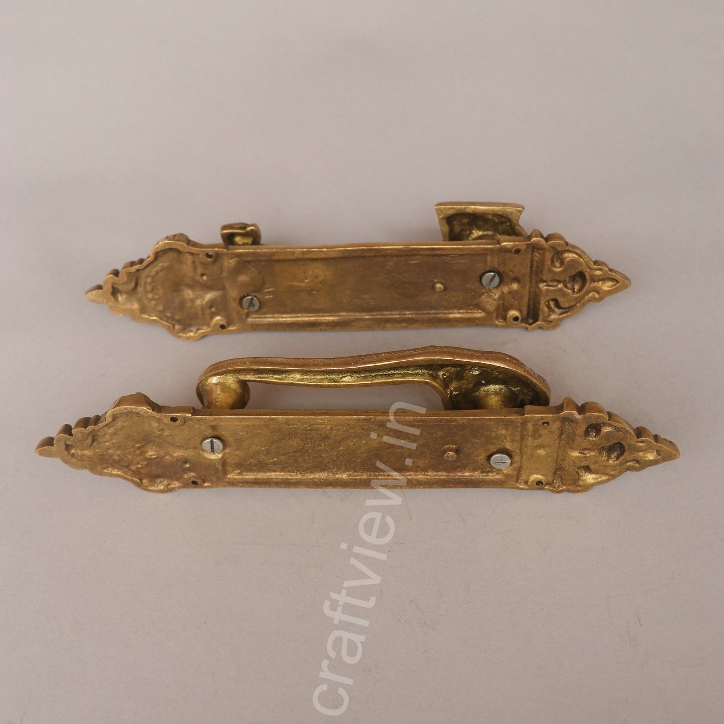 Brass Decorative Elephant Door Handle