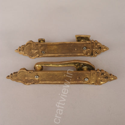 Brass Decorative Elephant Door Handle