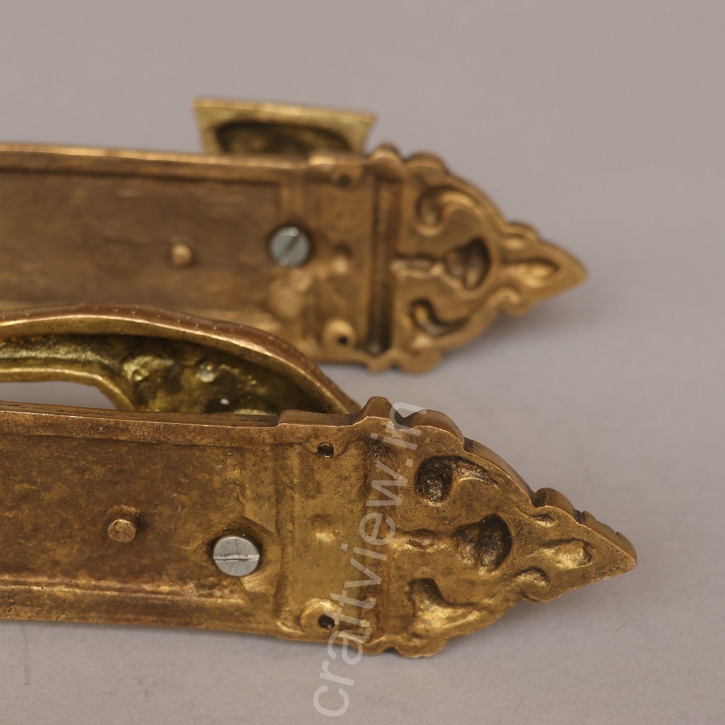 Brass Decorative Elephant Door Handle