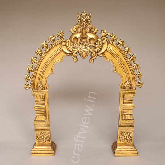 Brass Prabhavali Frame