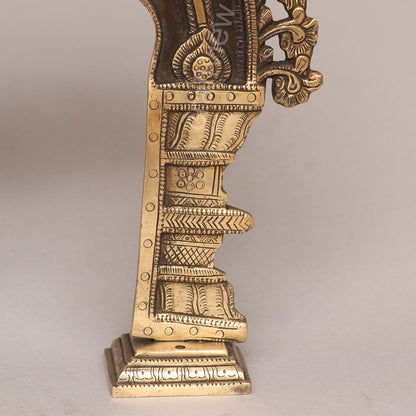 Brass Vintage Singhashan Prabhavali Frame