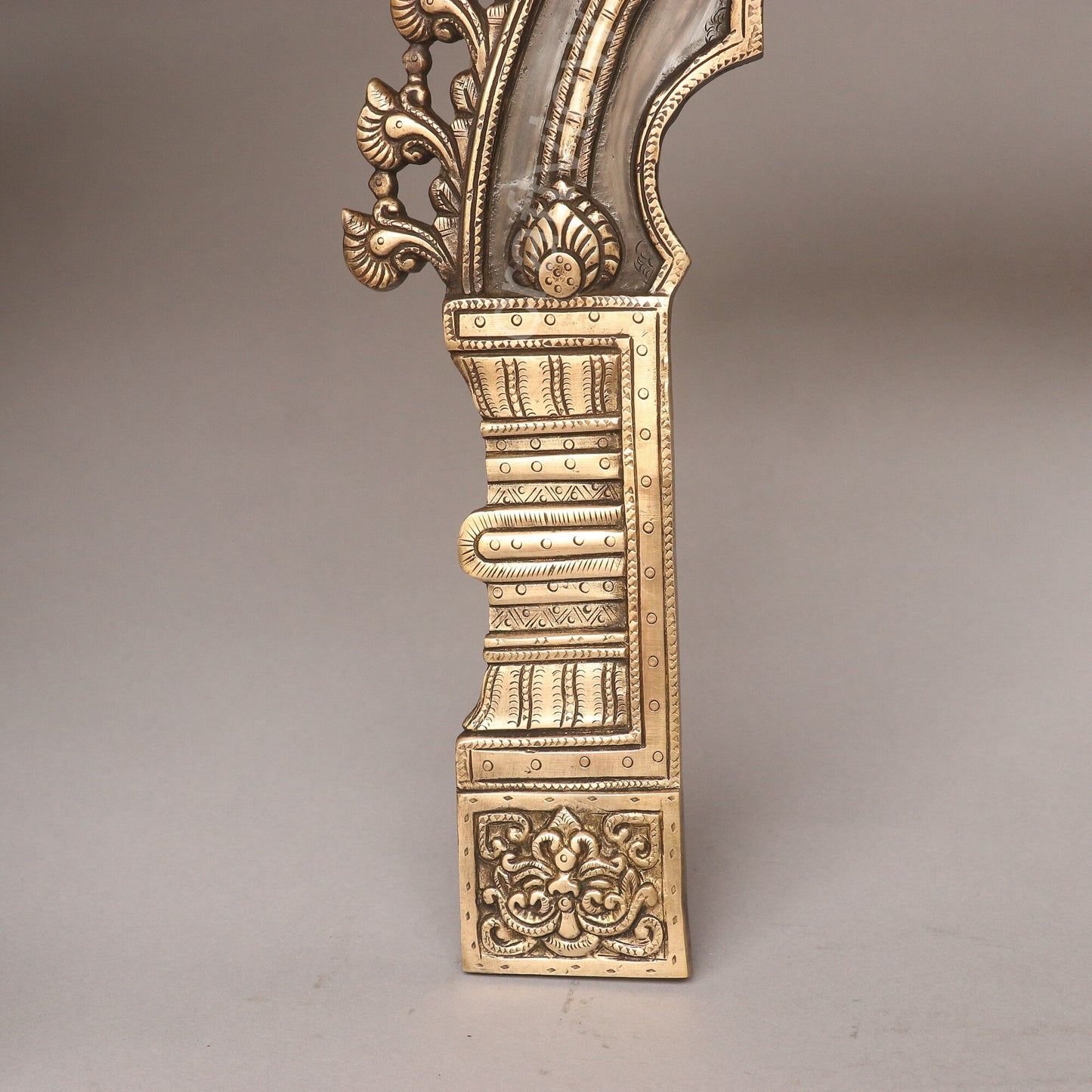 Brass Prabhavali Frame Black Shade