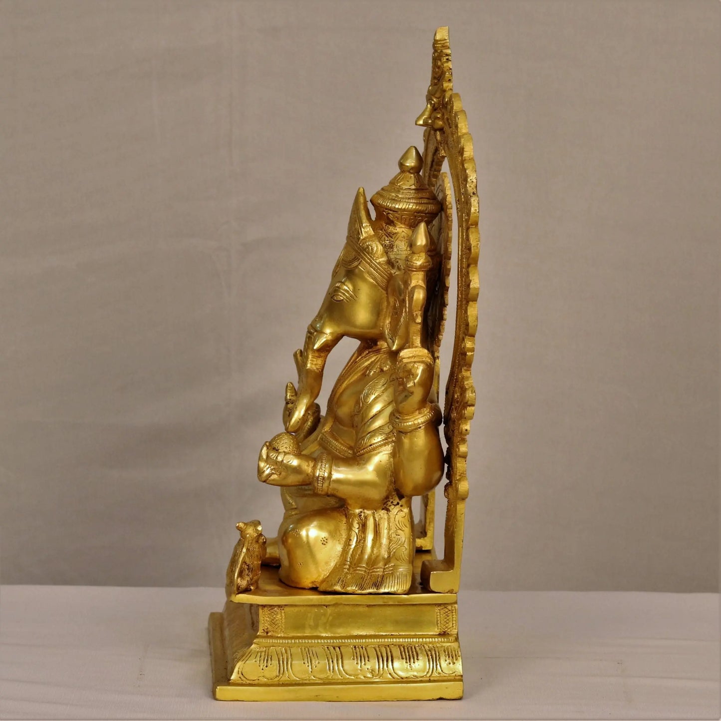 Brass Ganesh Statue 17" craftsview