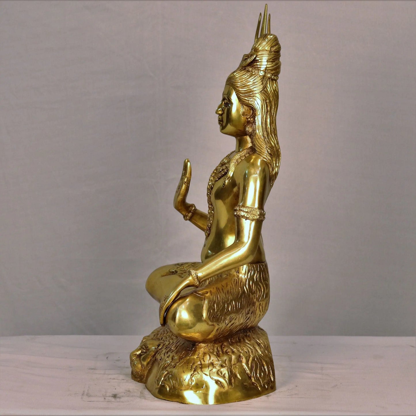 Brass Lord Shiva Statue craftsview