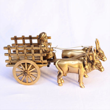 Brass Bullock Cart Decorative craftsview