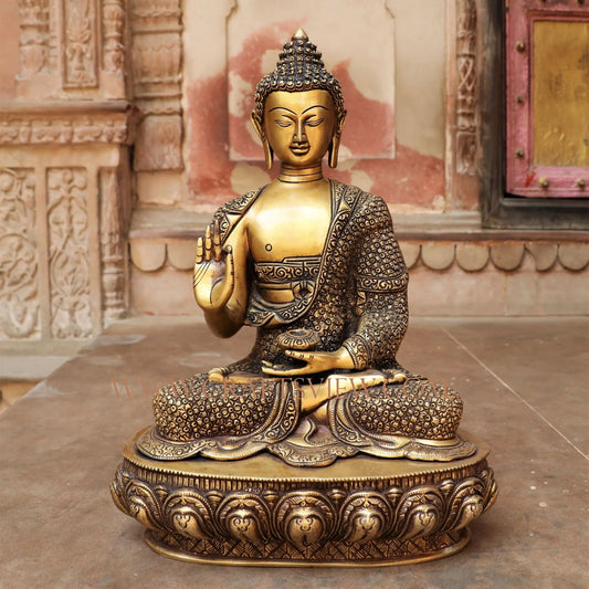 explore the hand picked collection of brass statues and décor