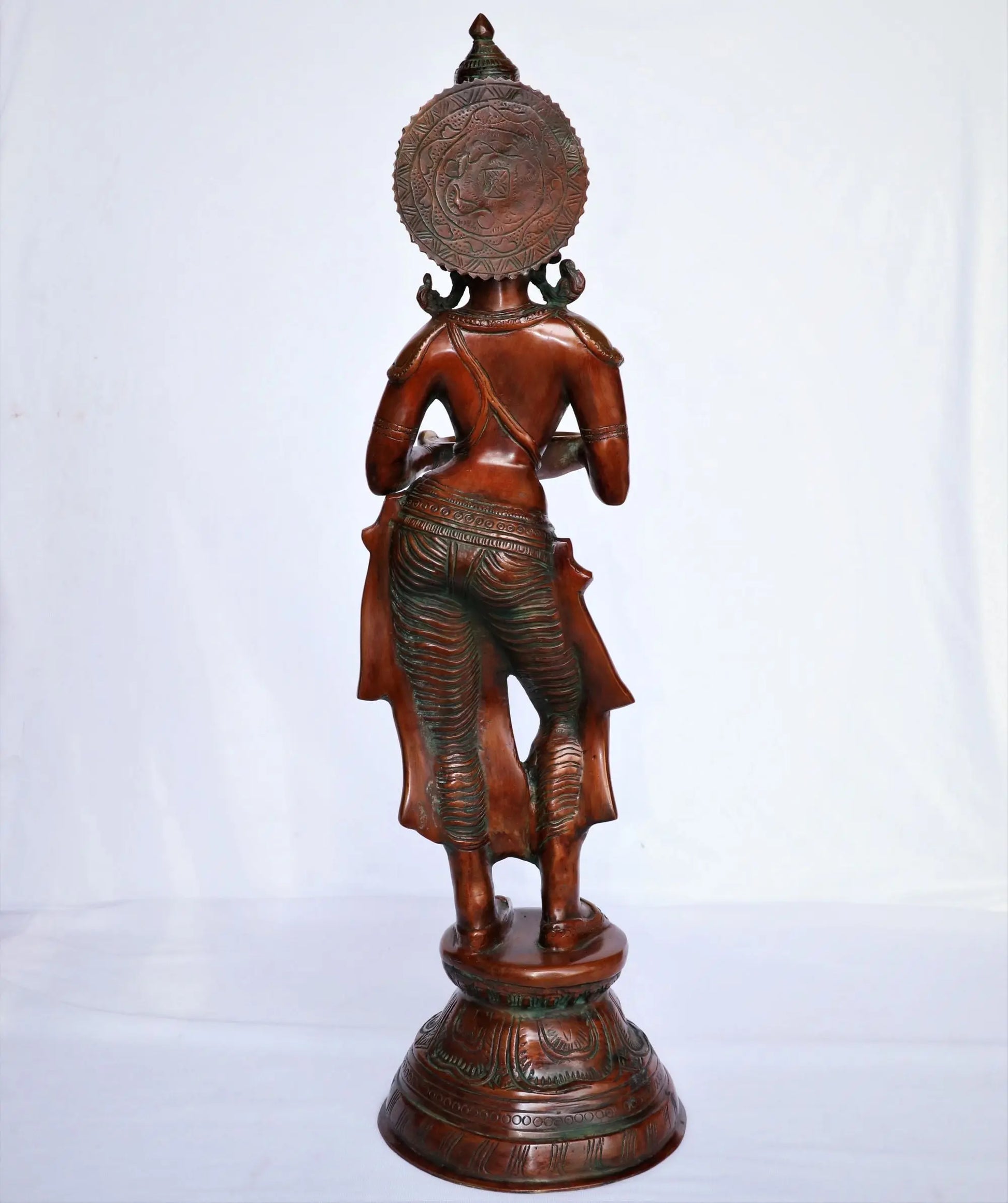 Brass Deeplakshmi Statue 28" craftsview