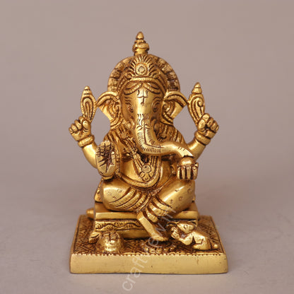 Brass Ganesh Statue