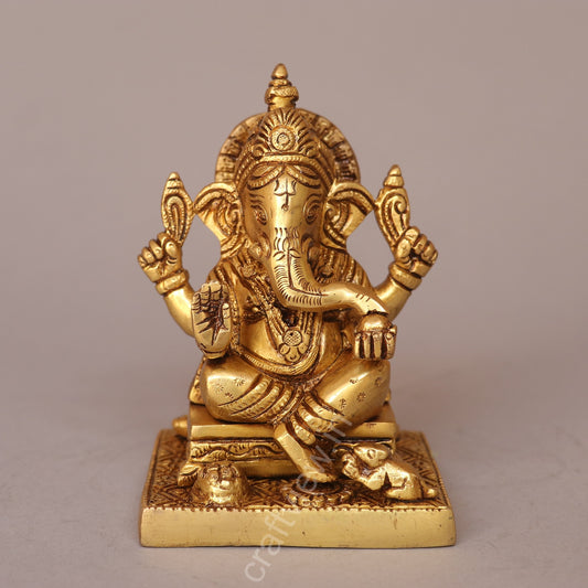Brass Ganesh Statue