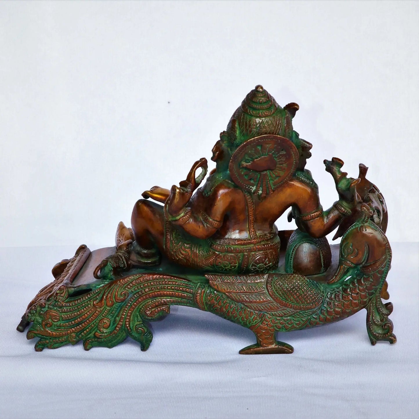 Brass Ganesh Statue 11" craftsview