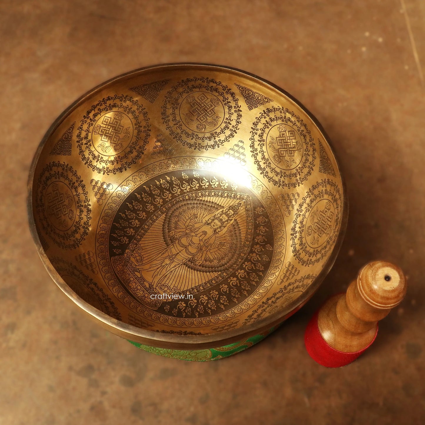 Avalokeswara Singing Bowl Handmade Craftsview