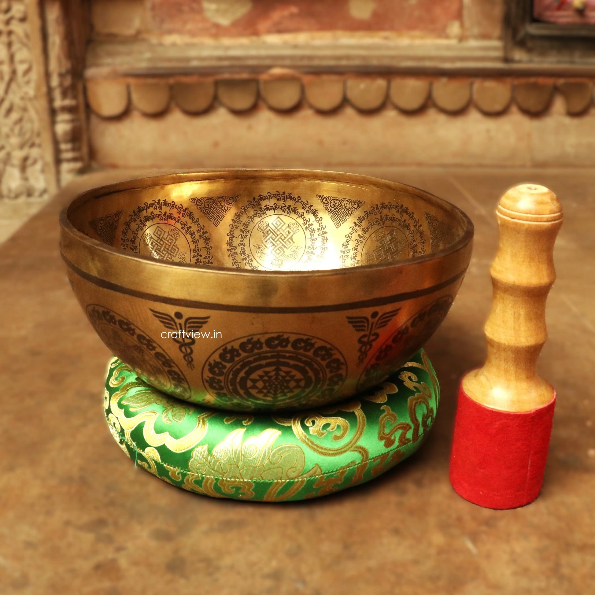 Avalokeswara Singing Bowl Handmade Craftsview