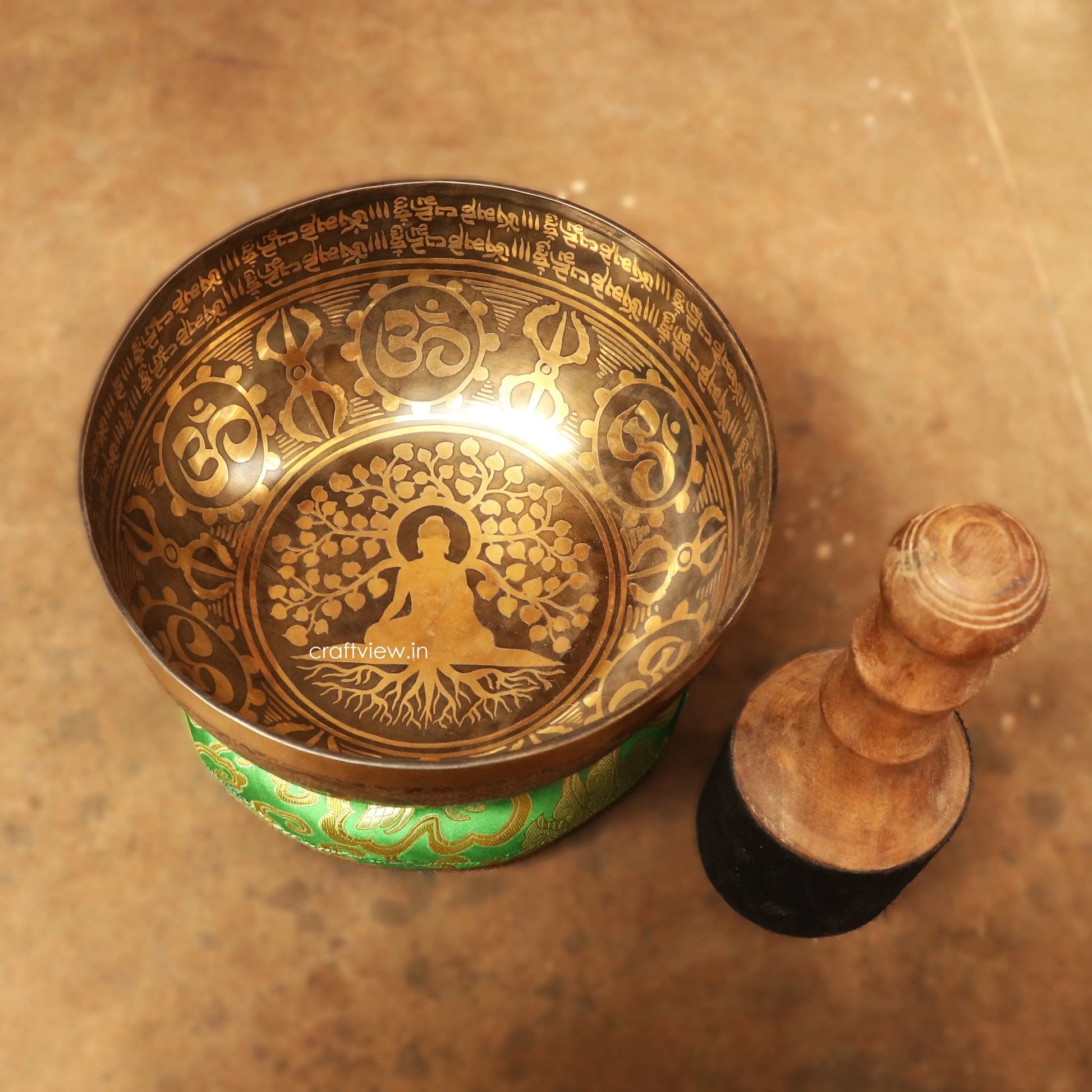 Bodhi Tree Singing Bowl Handmade craftsview