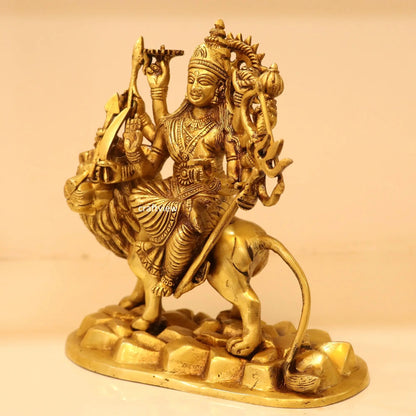 9" beautiful statue of Ma Sherawali Craftsview