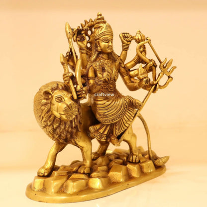 9" beautiful statue of Ma Sherawali Craftsview