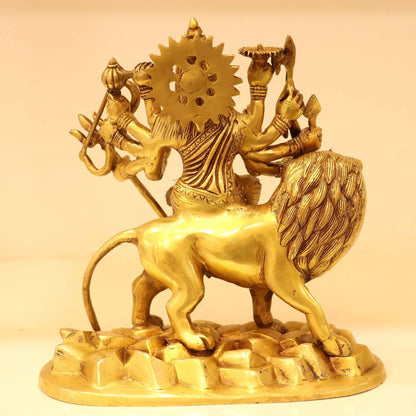 9" beautiful statue of Ma Sherawali Craftsview