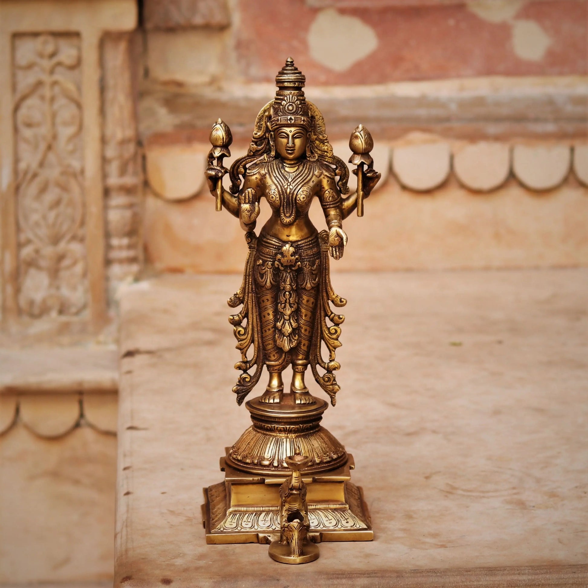 explore the hand picked collection of brass statues and décor