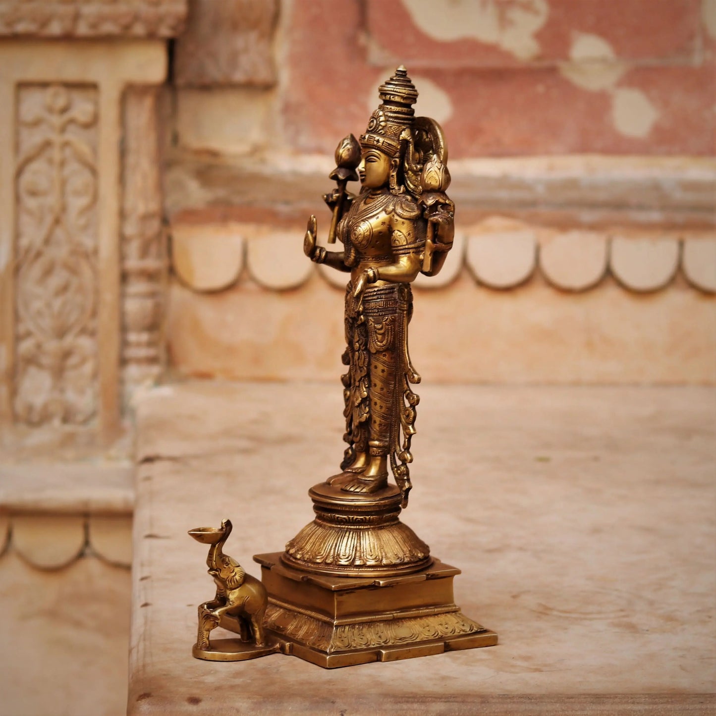 explore the hand picked collection of brass statues and décor