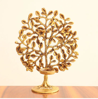 Superfine Tree with Attached Candle Holder craftsview