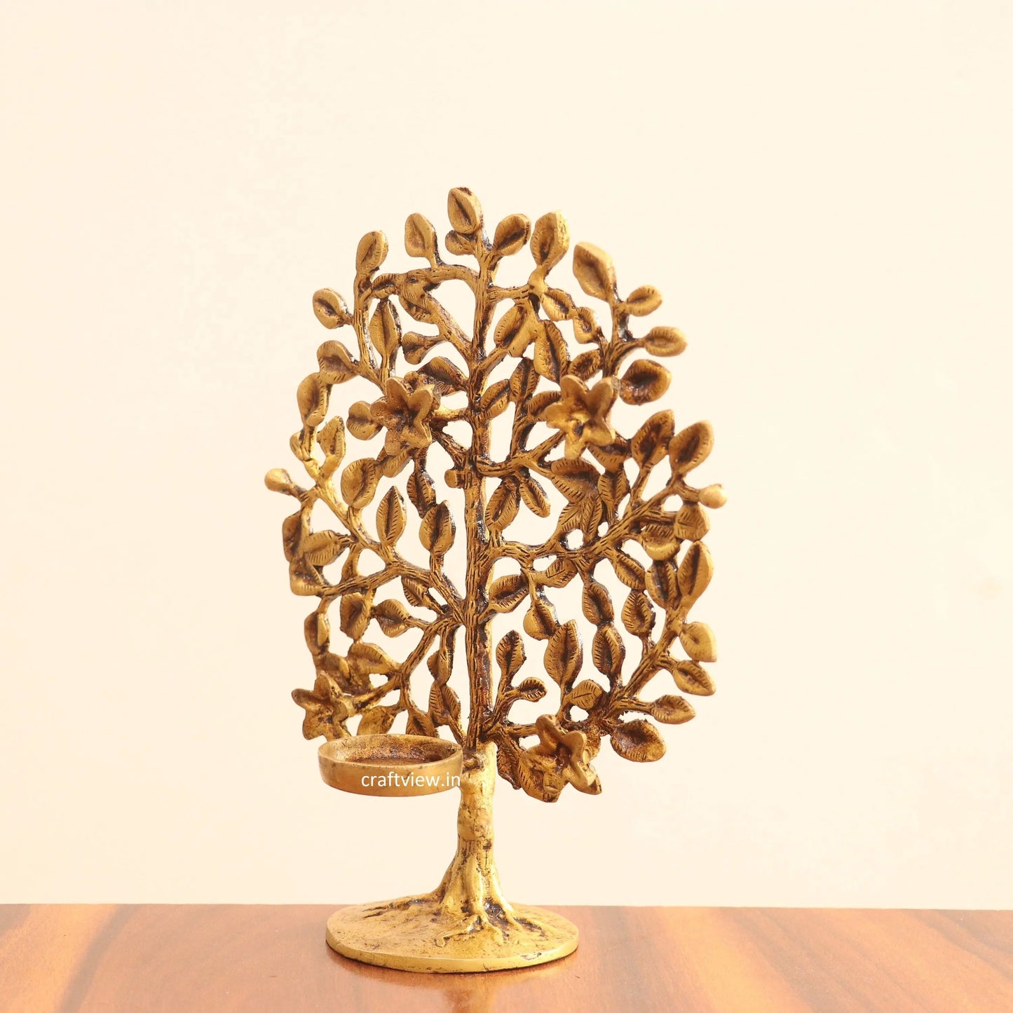 Superfine Tree with Attached Candle Holder craftsview