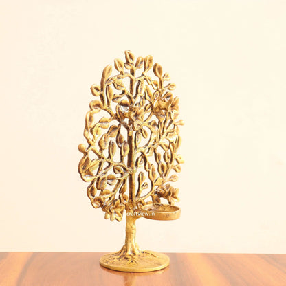 Superfine Tree with Attached Candle Holder craftsview