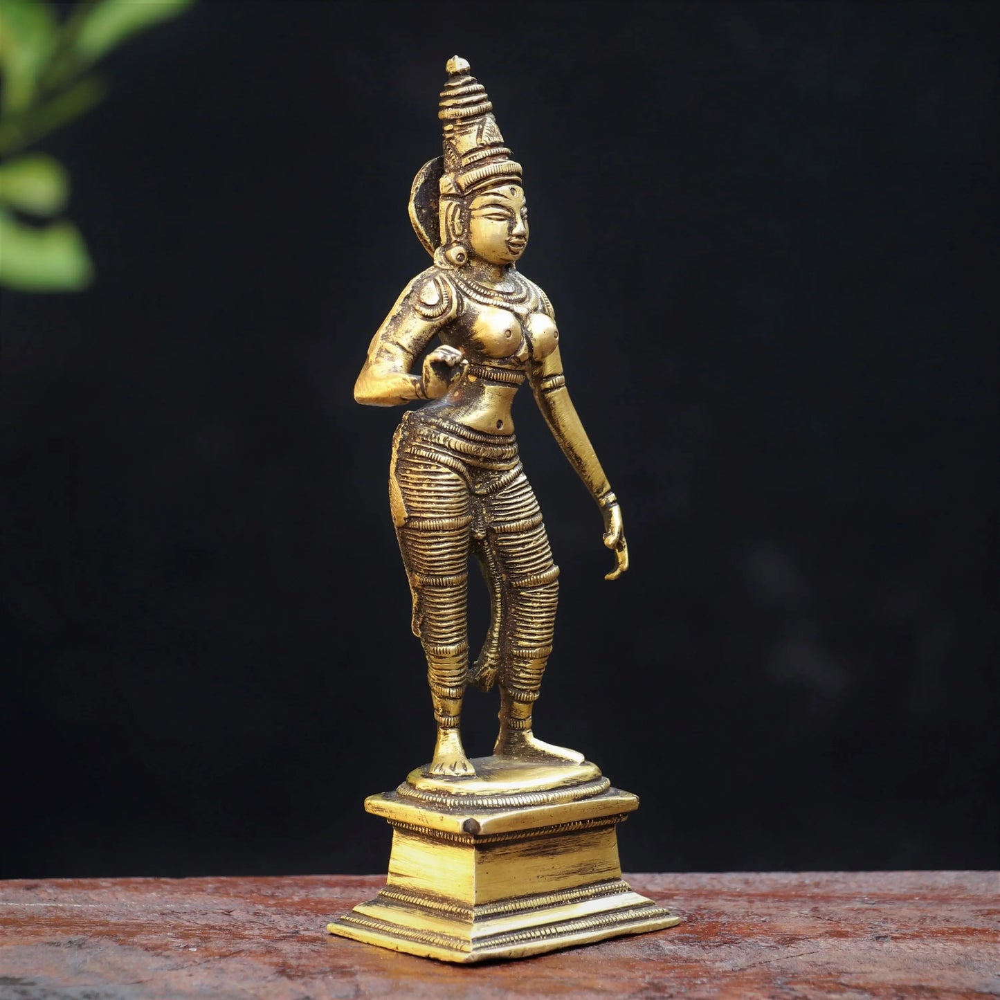 Brass Parvati Statue craftsview