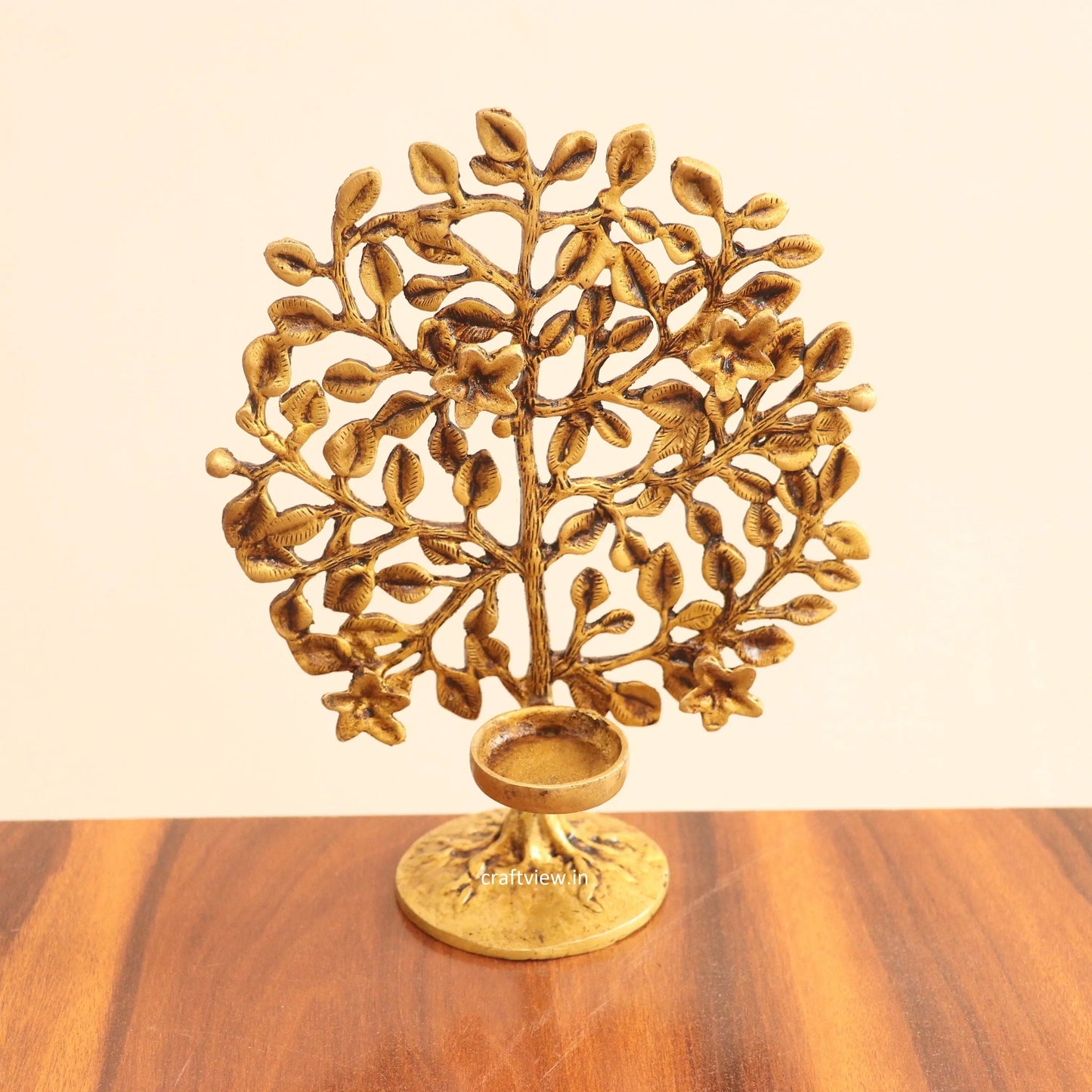 Superfine Tree with Attached Candle Holder craftsview