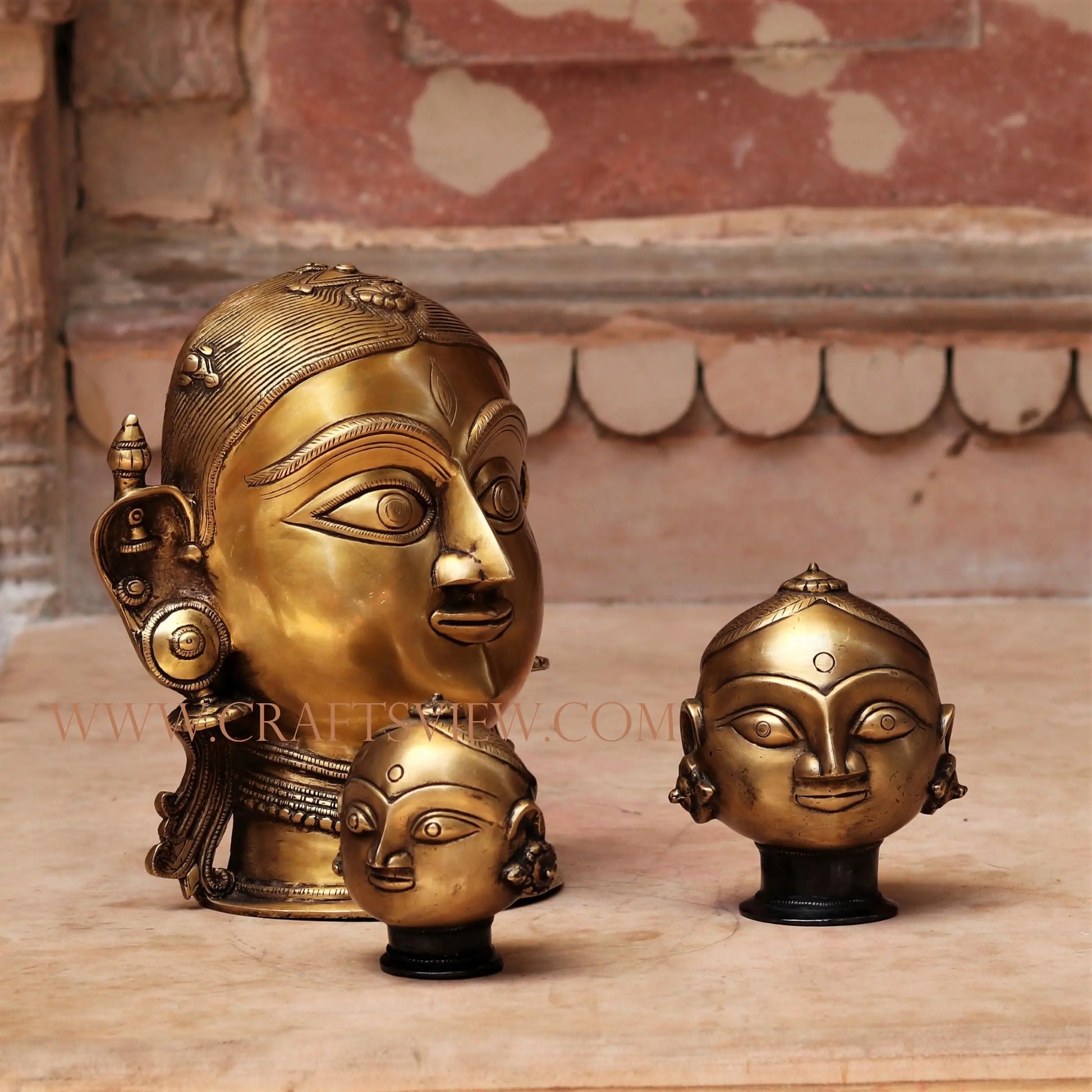 explore the hand picked collection of brass statues and décor