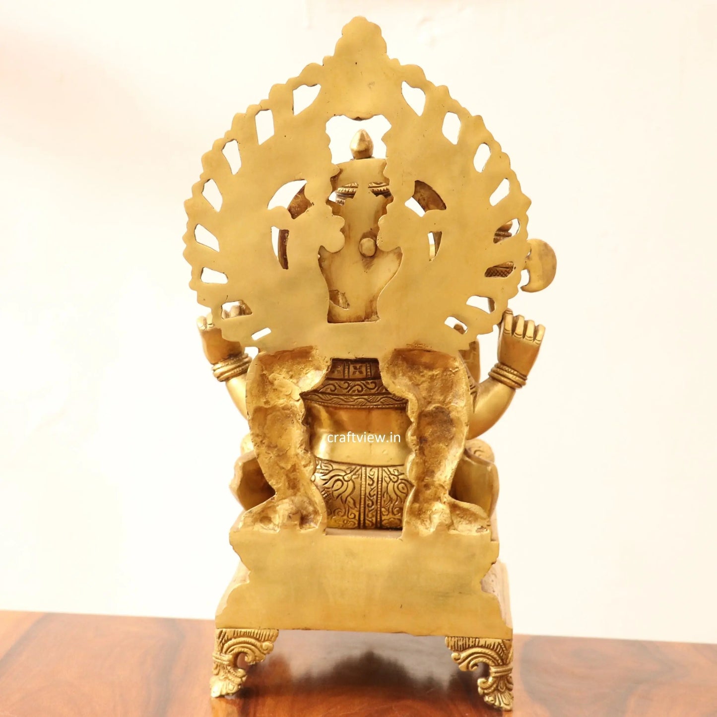 Brass superfine Lord Ganesha Statue 15" Craftsview