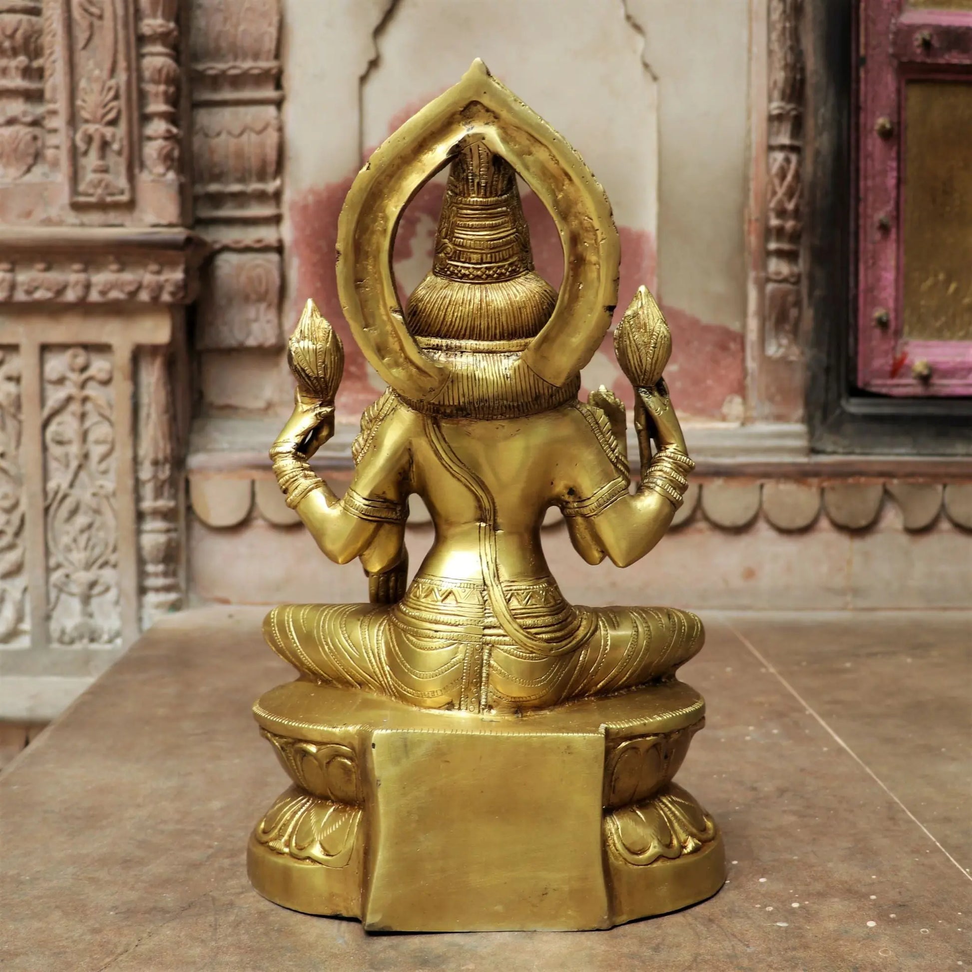 Brass Lakshmi Devi Statue craftsview