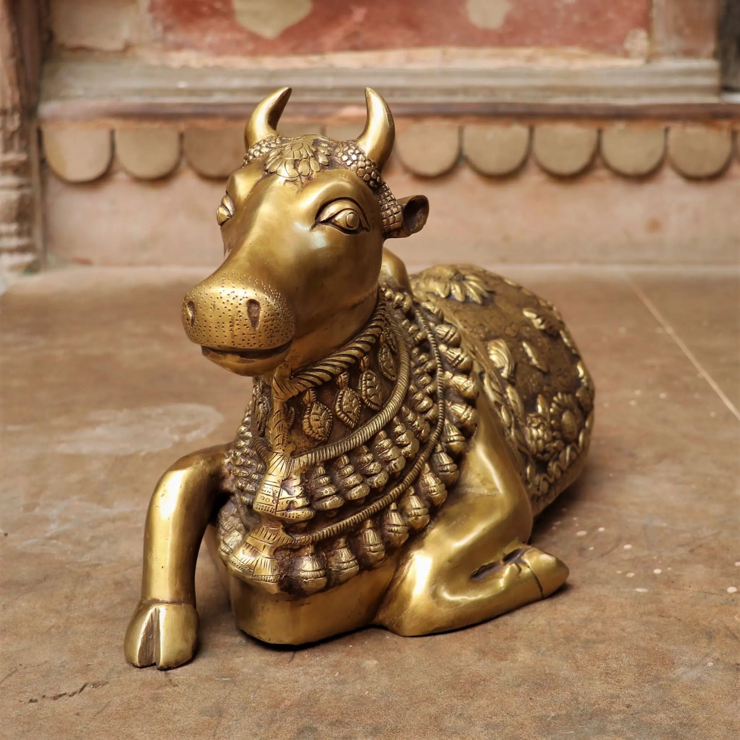 Brass Sacred Bull Nandi Statue Craftsview