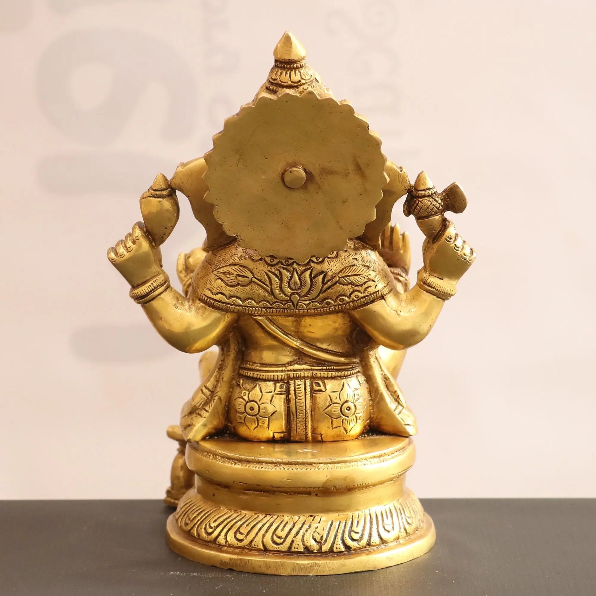 Brass Lord Ganesh Statue super fine 11.5" craftsview