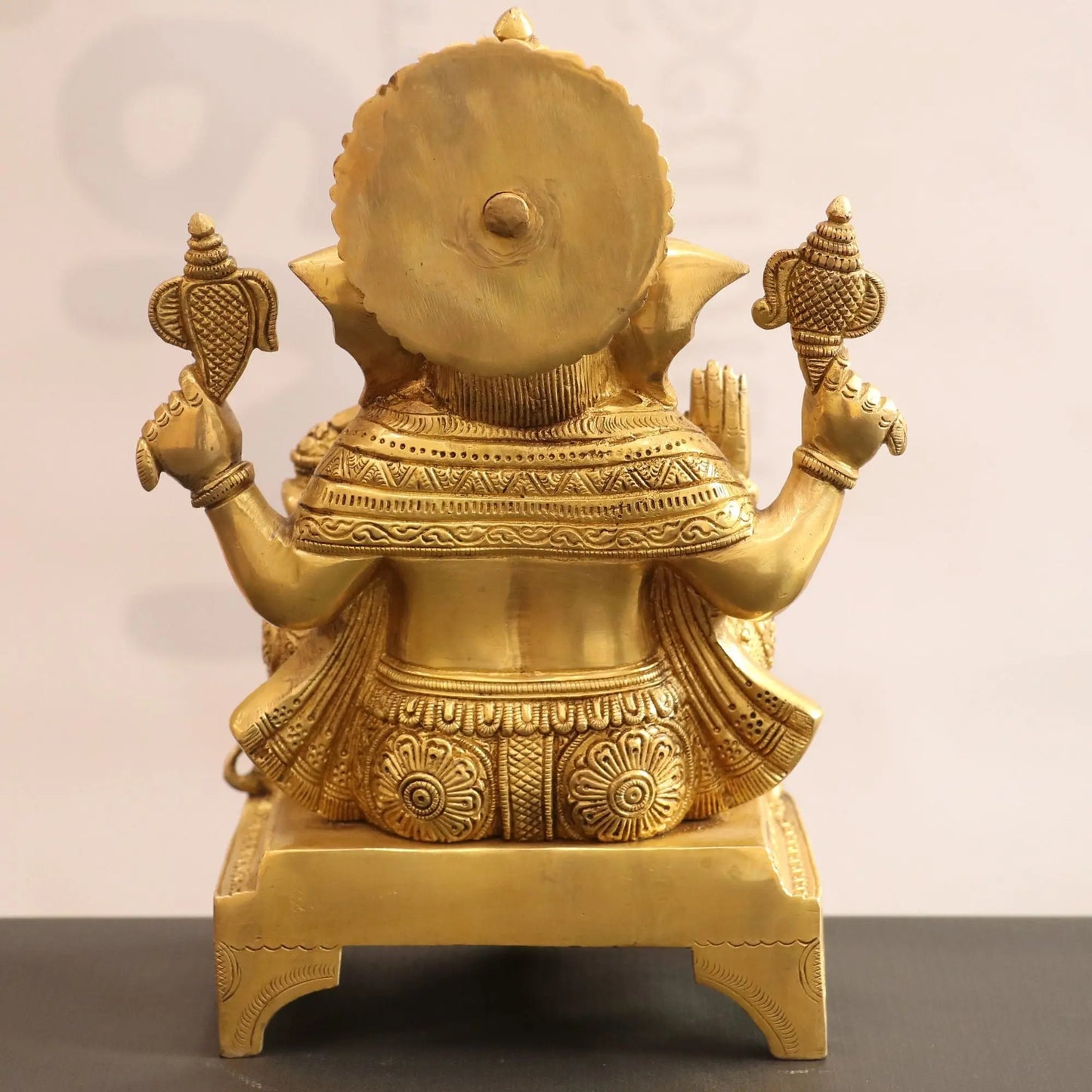 Brass Lord Ganesh Idol 11" Craftsview